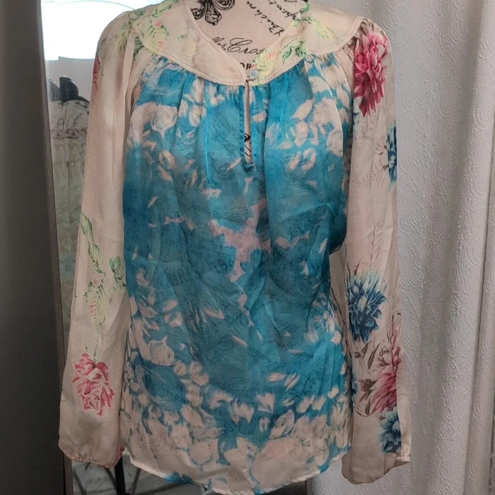 Anthropologie Enchanted Peasant Top. - Picture 7 of 14